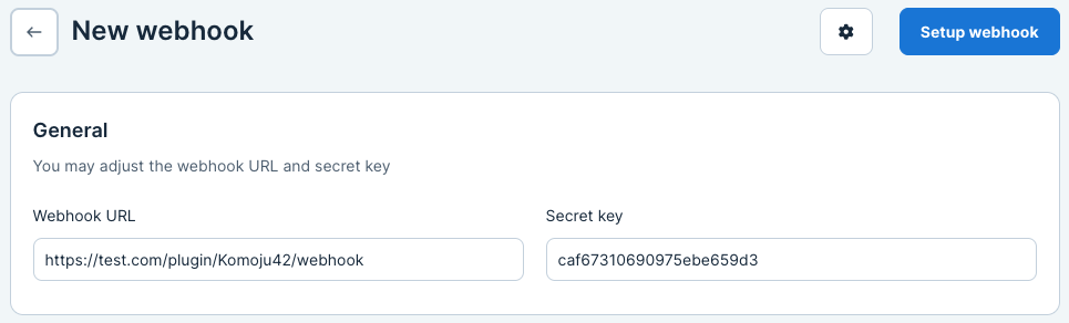 Webhook events selection 1