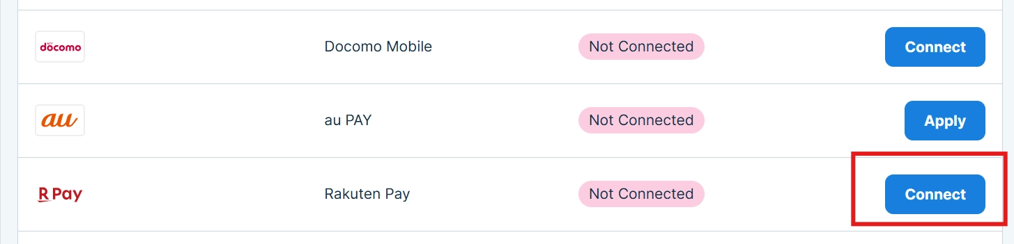 Payment Method Selection
