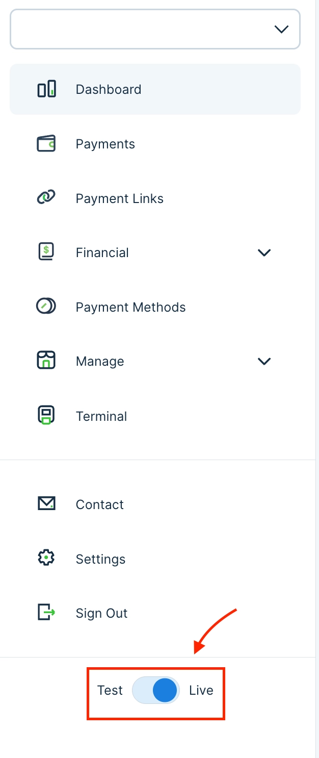Confirm Live Mode approval toggle